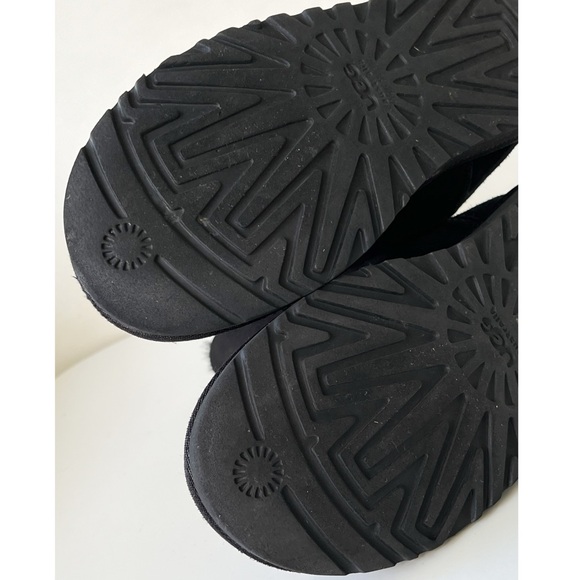 UGG Black Bailey Women's Short Button Boots Size 6 - Picture 14 of 15